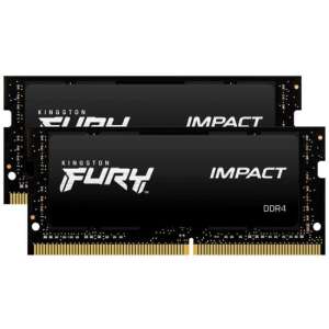 Kingston Fury Impact 16GB DDR4 3200MHz RAM (2x8GB) notebook memória - Kingston