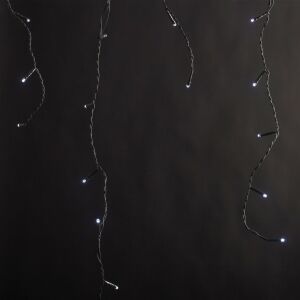 Entac 180 LED hideg fehér jégcsap fényfüzér karácsonyi dekorációhoz - Entac