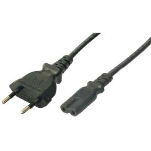LogiLink CP092 power cable, 1.8m, black, C8 connector, EU plug - Computers and Accessory