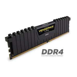 Corsair Vengeance LPX 16GB DDR4 2400MHz RAM, fekete, 2x8GB - Corsair