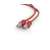 Gembird UTP Cat6 patch kábel, piros, 0.25m