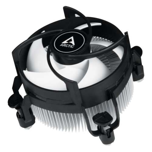 Cooler CPU Arctic Alpine 17, compatibil cu Intel Alder Lake, negru și alb