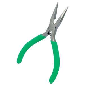 Sma 1PK-036S 135mm long nose pliers with green handles - Pliers