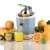 Ariete 413.BL Citrus Press, blue, vintage design, with citrus fruits and juice glass