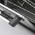 Girmi FE42 electric convection oven, door handle close-up