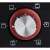 Girmi FE42 electric convection oven, control knob close-up