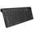 Genius SlimStar 7230 Wireless Keyboard, black, full size, Hungarian layout, side view