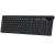 Genius SlimStar 7230 Wireless Keyboard, black, full size, Hungarian layout, side view