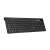 Genius SlimStar 7230 Wireless Keyboard, black, full size, Hungarian layout, side view