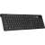 Genius SlimStar 7230 Wireless Keyboard, black, full size, Hungarian layout, side view