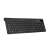Genius SlimStar 7230 Wireless Keyboard, black, full size, Hungarian layout, side view