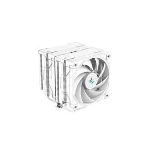 DeepCool AK620 WH CPU cooler, white, angled view - DeepCool