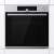 Gorenje BPSA6747A08X Einbau-Backofen, Edelstahl, Vorderansicht