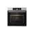 Gorenje BPSA6747A08X Einbau-Backofen, Edelstahl, Vorderansicht