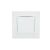 Schneider Asfora white intermediate switch front view