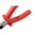 Close-up of the red handle of Matrix 169939 pliers