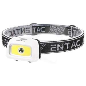 ENTAC EHL-3N5-PW fejlámpá, fehér, 5+3W, 3xAAA elemmel, IP54 vízálló - Entac