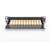 Digitus DN-91612S 12 Port 1U 10" CAT 6e geschirmter Patchpanel, Rückansicht