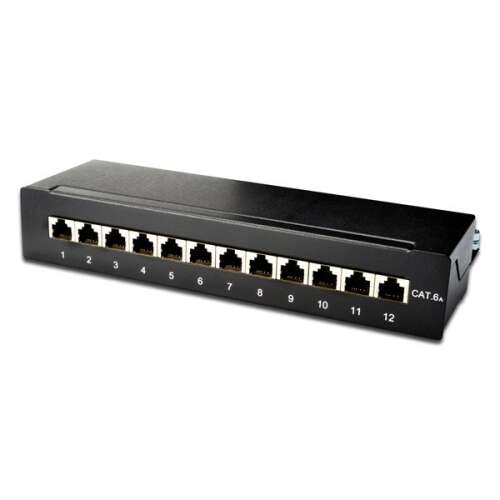 Digitus DN-91612S 12-port 1U CAT 6e shielded patch panel