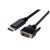 Gembird CC-DPM-DVIM-4K-6 DisplayPort-DVI Cable 1.8m 88725538