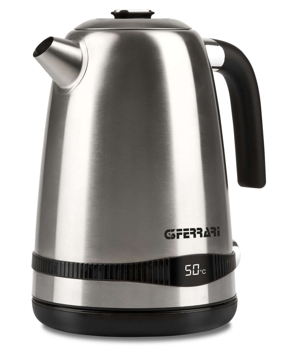 G3 Ferrari G10131 elektromos vízforraló 1,7 L 1850 W Fekete, Fémes