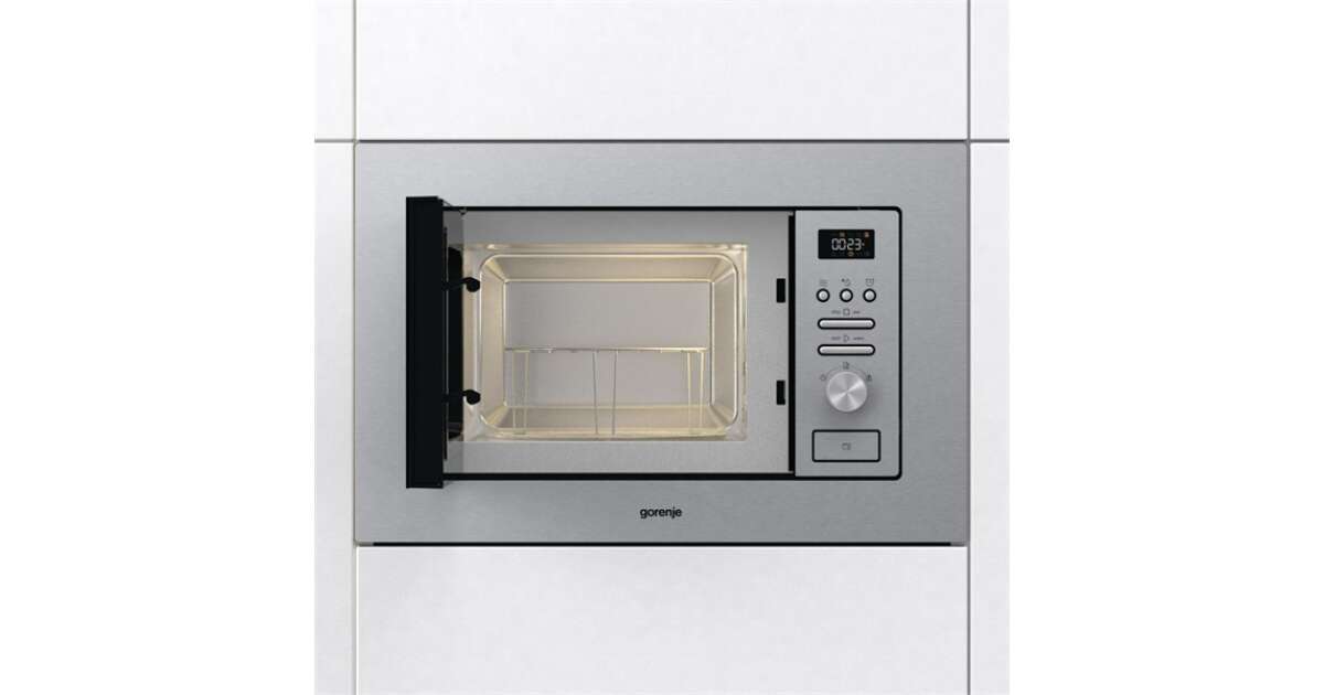 Gorenje BM201AG1X beépíthető mikrohullámú sütő inox | Pepita.hu
