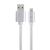 Gembird Cablexpert ezüst USB - Lightning kábel közelről