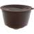 Scanpart refillable coffee capsule for Dolce Gusto machines, brown, closed