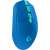 Side view of Logitech G305 LIGHTSPEED wireless gaming mouse, blue