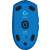 Bottom view of Logitech G305 LIGHTSPEED wireless gaming mouse, blue