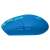 Side view of Logitech G305 LIGHTSPEED wireless gaming mouse, blue