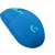 Pohľad z boku na Logitech G305 LIGHTSPEED bezdrôtovú hernú myš, modrá
