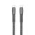 Kabel RivaCase Rivapower PS6105 GR12 Type-C do Type-C, 1,2m, szary