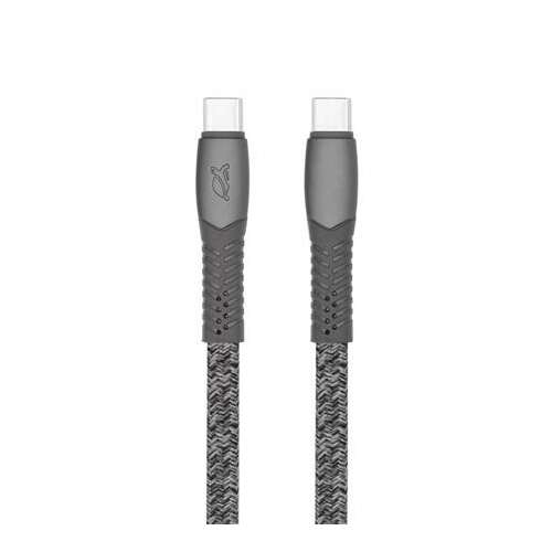Kabel RivaCase Rivapower PS6105 GR12 Type-C do Type-C 1,2 m szary (4260403579497)