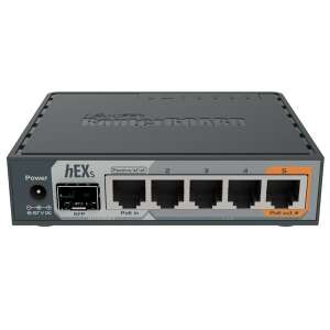MikroTik hEX S RB760iGS L4 256MB 5x GbE port 1x GbE SFP router 75027506 