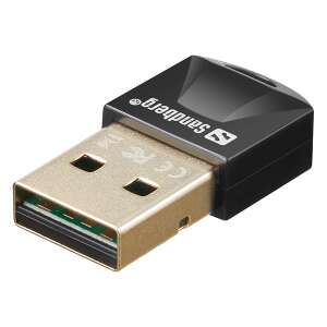Sandberg Bluetooth Adapter - USB Bluetooth 5.0 Dongle (schwarz; BT5.0+EDR; Max: 20m) 75030155 Bluetooth-Adapter