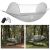 Springos gray camping hammock with mosquito net, straps and carabiners