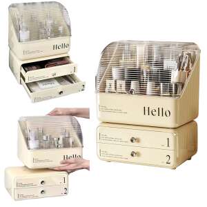 Hazelnut, Kozmetikai rendszerező, Sminkrendező, Fiókokkal, Multifunkcionális 80076844 - Kozmetikai rendszerező