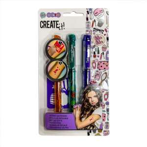 Canenco Create It! Scented Tattoo Gel Pens 3 pack with stencil, temporary tattoos for kids - Create It!