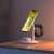 Choetech T585-F 3-in-1 magnetic wireless charging station for iPhone, AirPods Pro, and iWatch on a desk