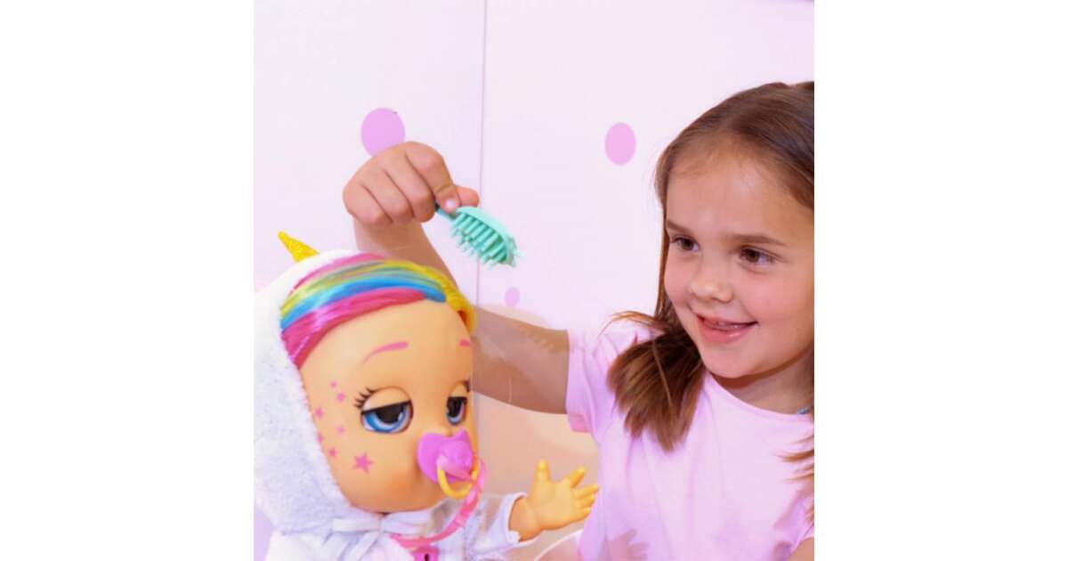 Cry Babies - Dreamy first gestures interactive toy doll 35cm