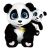TM Toys MaMi i BaoBao Interaktywna Pluszowa Panda Mama i Dziecko z bliska