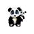 TM Toys MaMi i BaoBao Interaktywna Pluszowa Panda Mama i Dziecko
