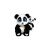 TM Toys MaMi i BaoBao Interaktywna Pluszowa Panda Mama i Dziecko