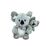 TM Toys Mokki și Lulu Koala de pluș interactiv pe fundal alb