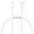 Kabel Baseus Superior Series USB-C do Lightning, 20 W, PD, 0,25 m (biały) 97335944