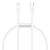 Kabel Baseus Superior Series USB-C do Lightning, 20 W, PD, 0,25 m (biały) 97335944