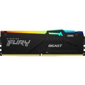 16GB 5600MHz DDR5 RAM Kingston Fury Beast RGB CL36 (KF556C36BBEA-16) 75052250 