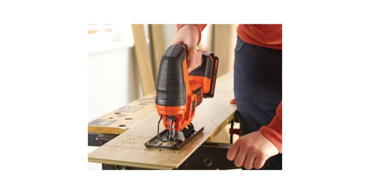 Black Decker BDCJS18N XJ Scroll saw Orange Black