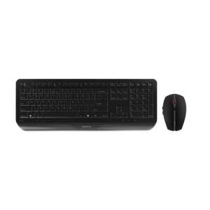 Cherry GENTIX Desktop Wireless Keyboard and Mouse Set, Black - Cherry Keyboard